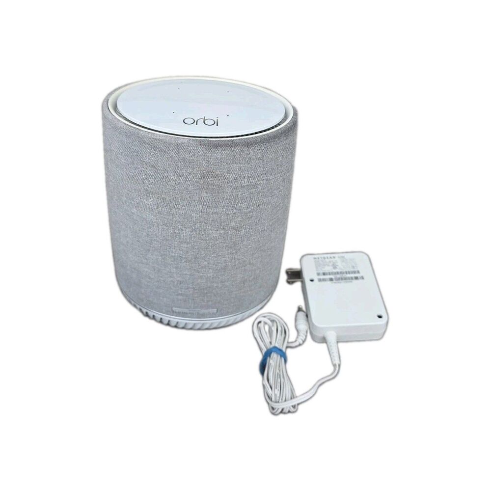 NETGEAR Orbi RBS40V Orbi Voice Wi-Fi Tri-Band Mesh Extender & Smart Speaker